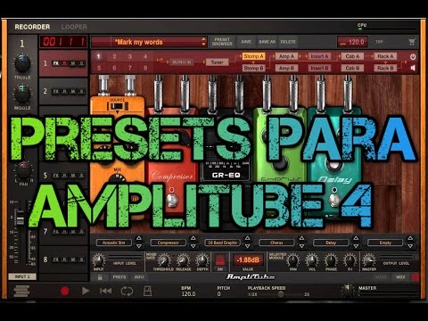 amplitube 4 presets pack download